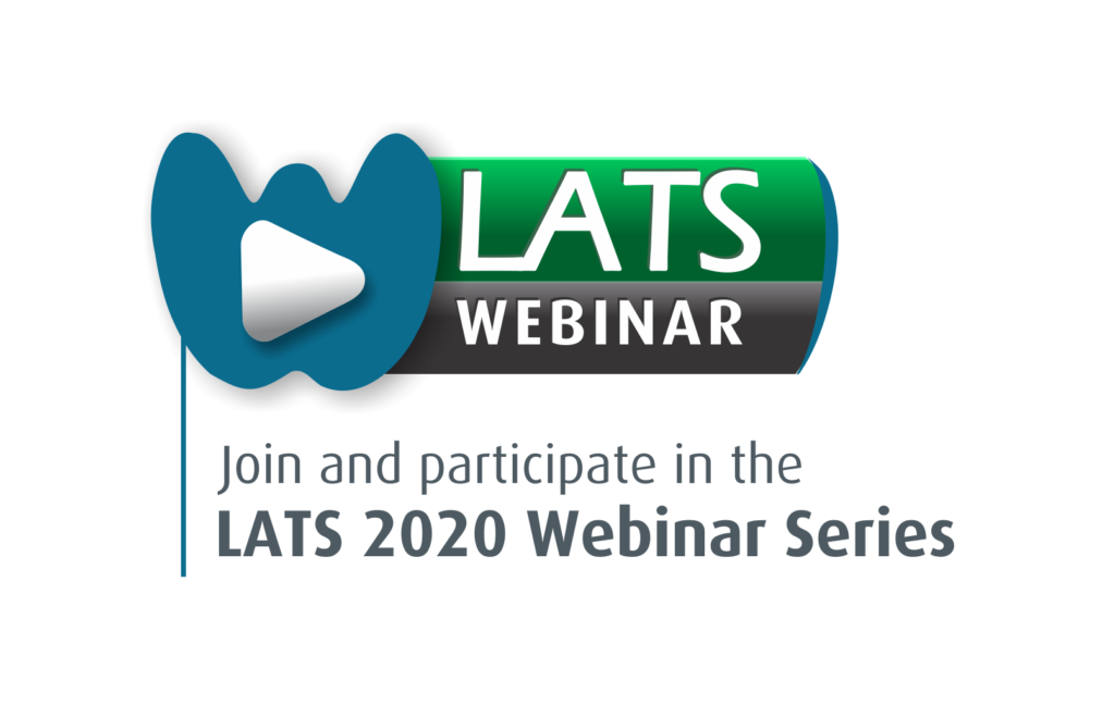 LATS 2020 Webinars Series - Registrations Released