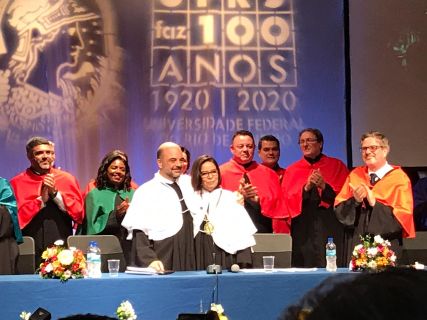 Ceremony of Transmission of the Position of Rector at UFRJ